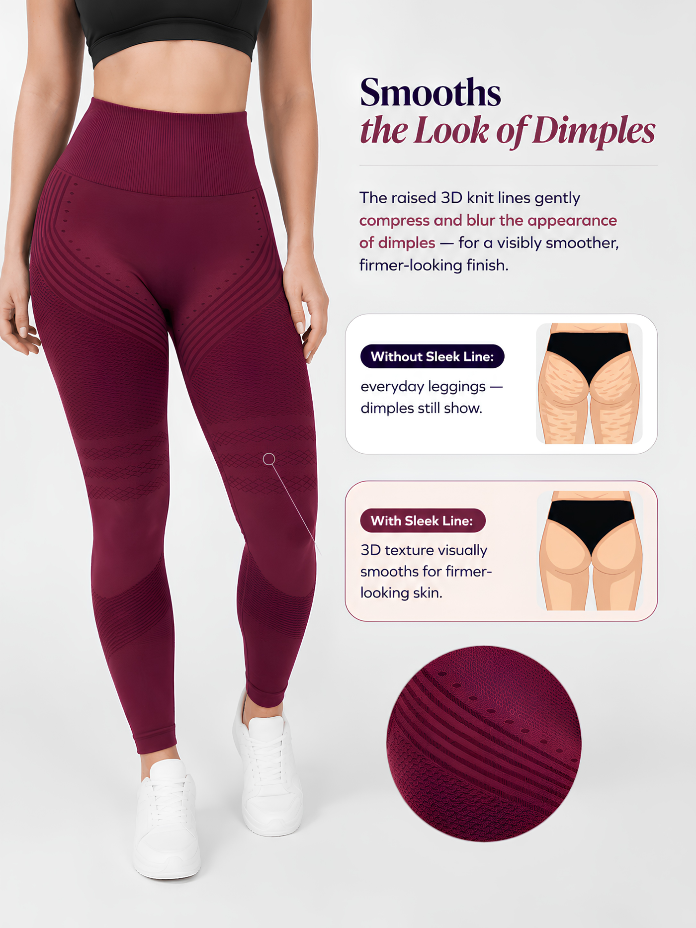 The 3D knit that sculpts and smooths your silhouette