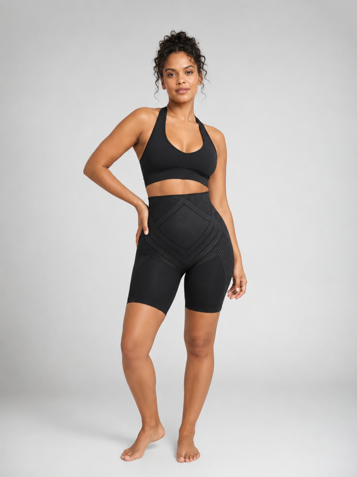 Sleek Line Power Shaping Short - hero #color_black