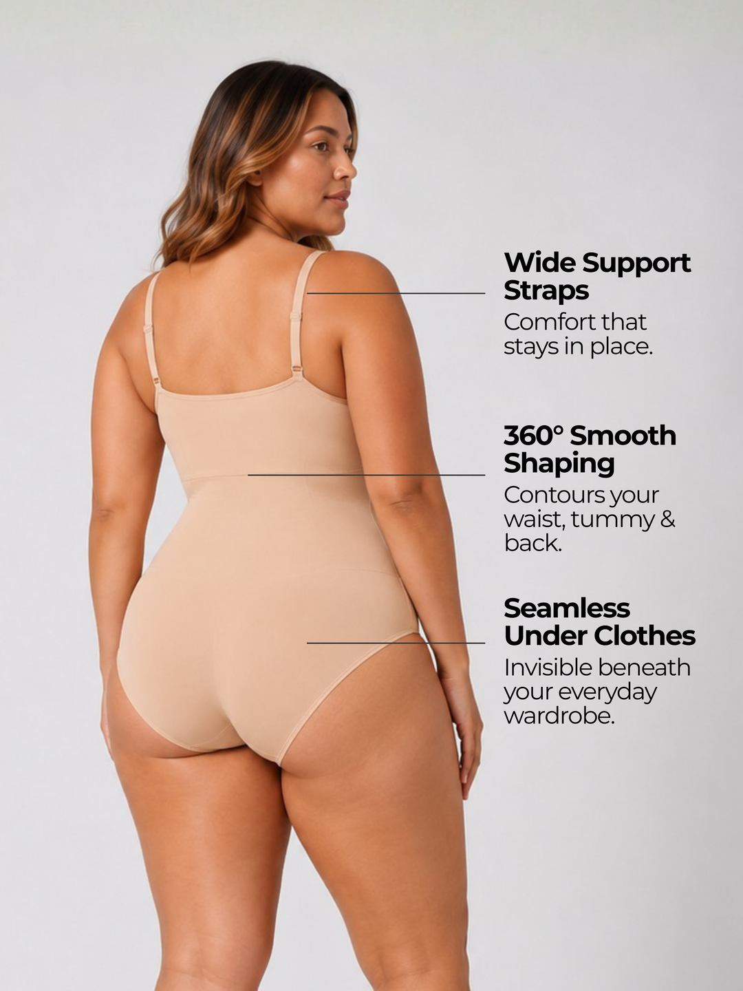 Sleek Line High-Waisted Shaping Panty - back full