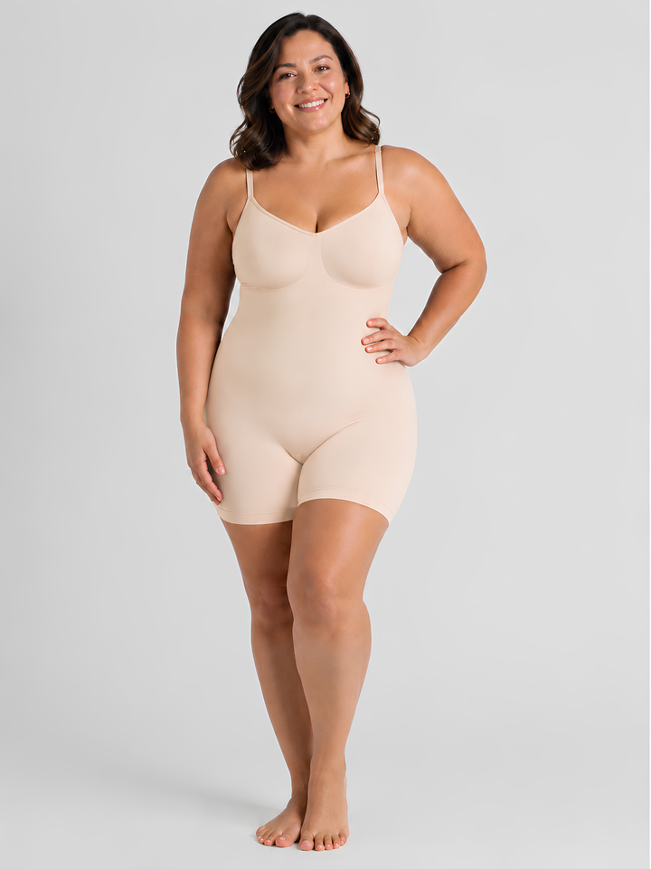 Sleek Line Sculpting Hourglass Bodysuit - skin #color_nude