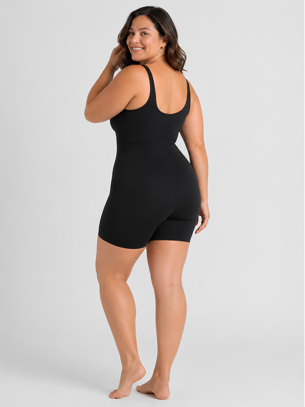 Sleek Line Sculpting Hourglass Bodysuit - back full body