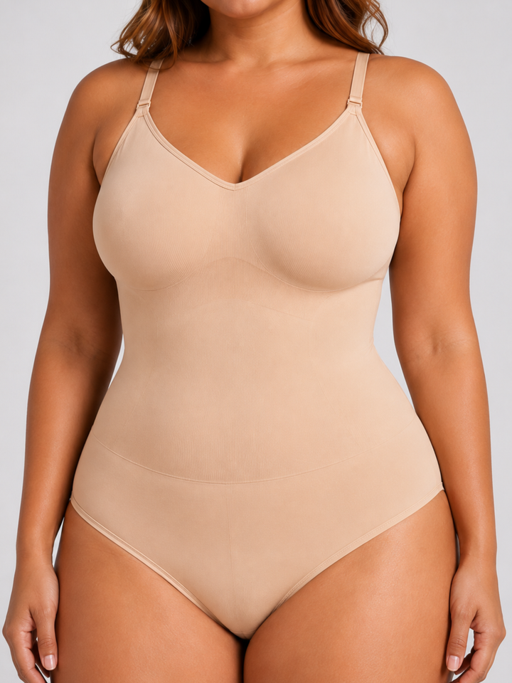 Sleek Line High-Waisted Shaping Panty - gusset detail