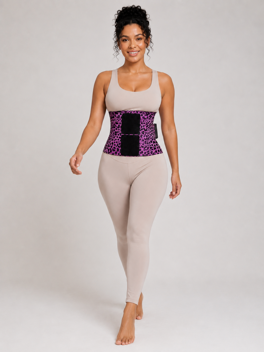 Sleek Line Triple-Wrap Waist Cincher - movement, stays put #color_black