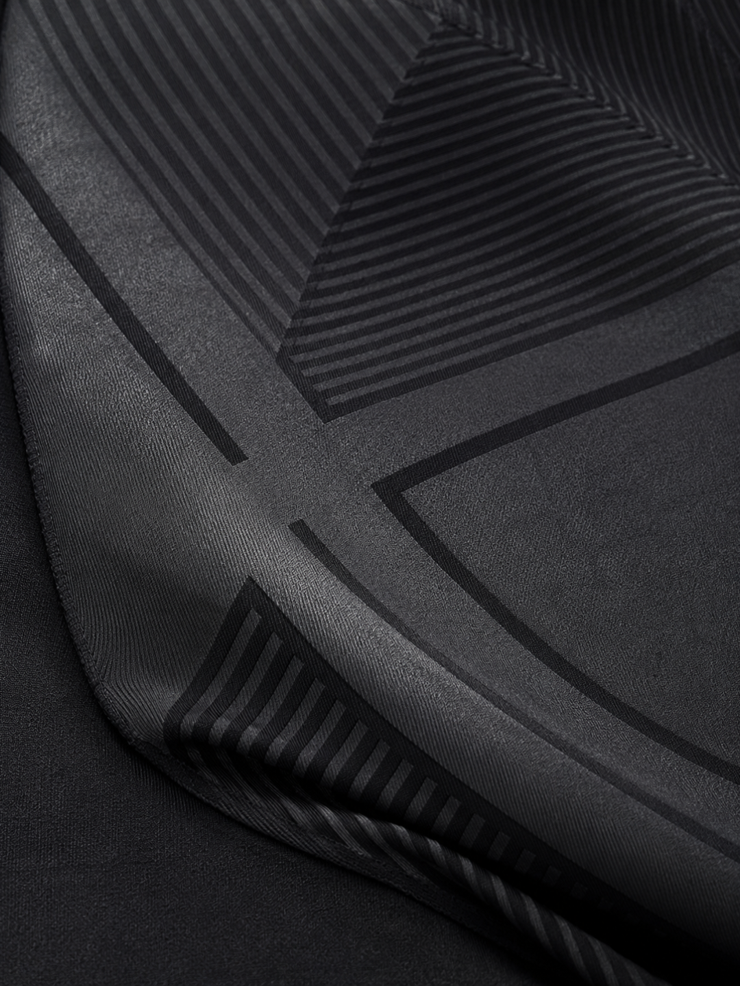Sleek Line Power Shaping Short - fabric detail #color_black