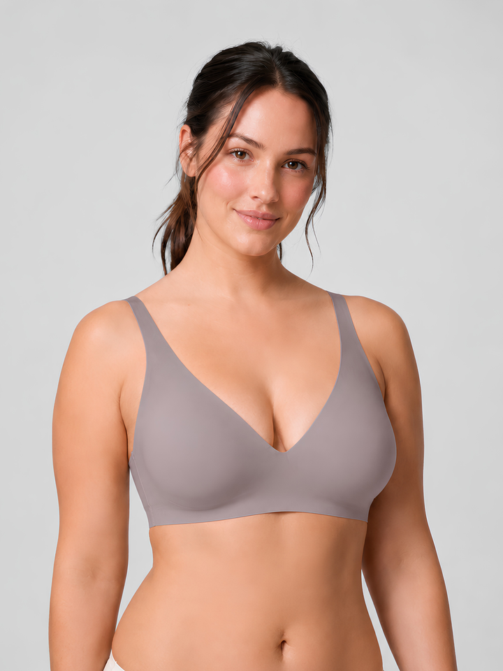 Sleek Line Second-Skin Wireless Bra - mauve #color_mauve